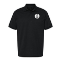 Men's Brooklyn Nets Dry Blend Polo - Black
