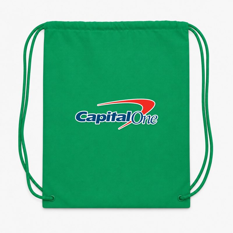 Capital One Drawstring Bag - Green