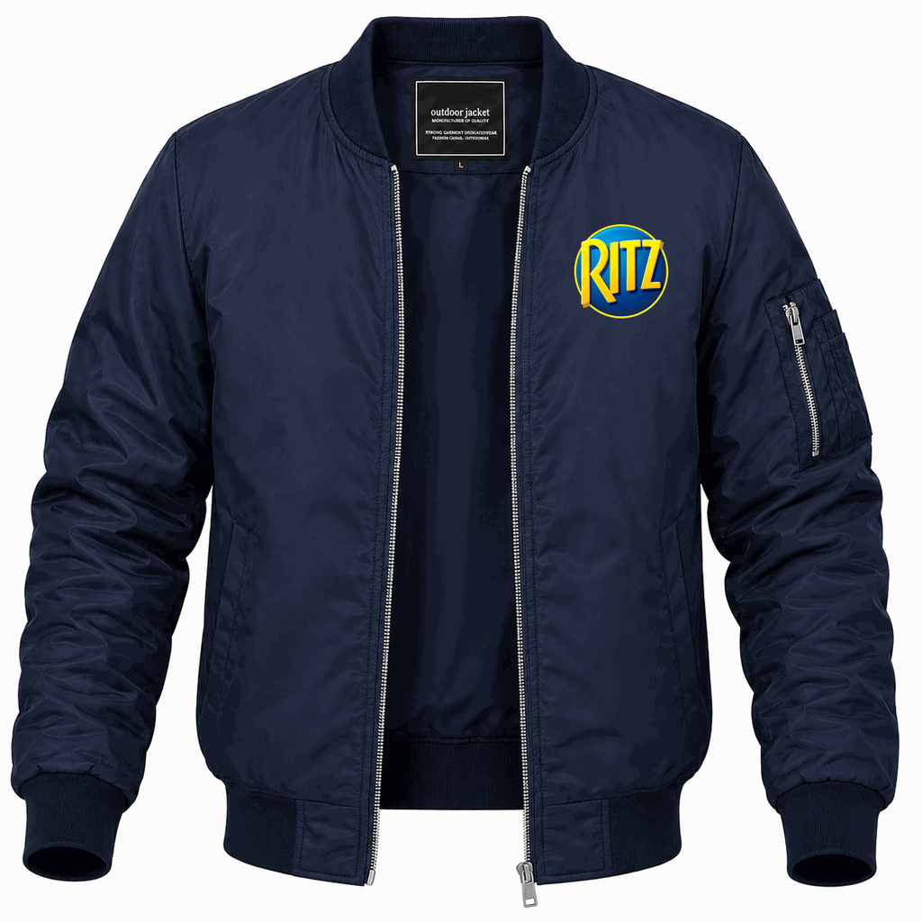 Men's Ritz Mondelez Lightweight Bomber Jacket - Navy
