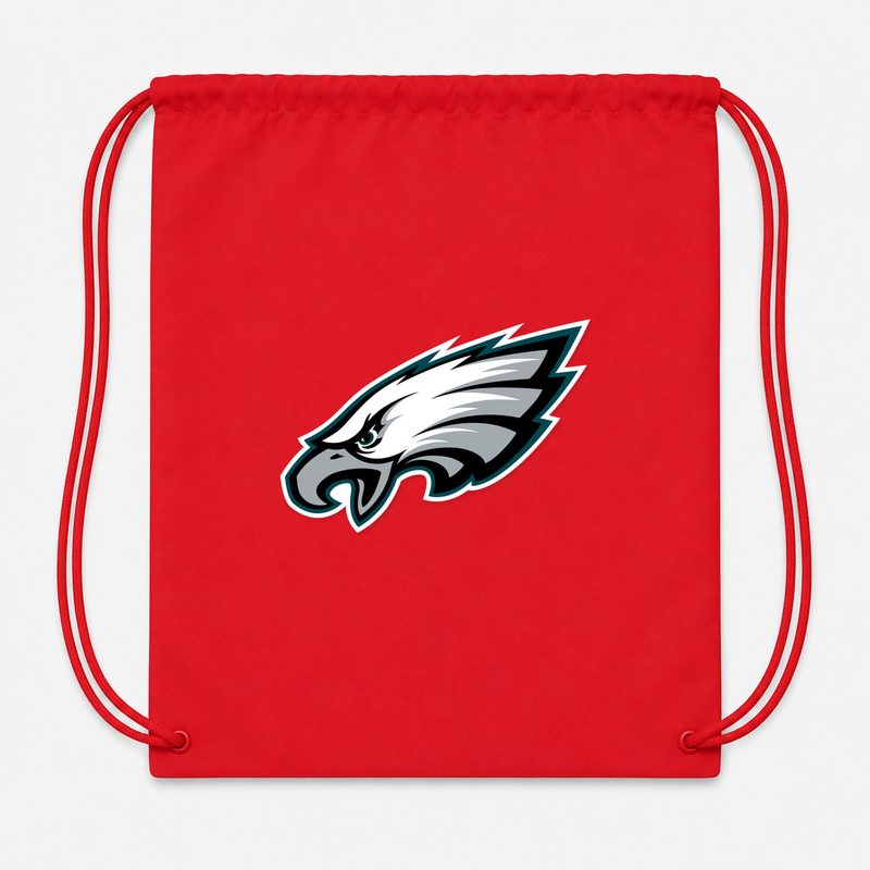 Philadelphia Eagles Drawstring Bag - Red