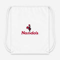 Nandos 2 Drawstring Bag - White