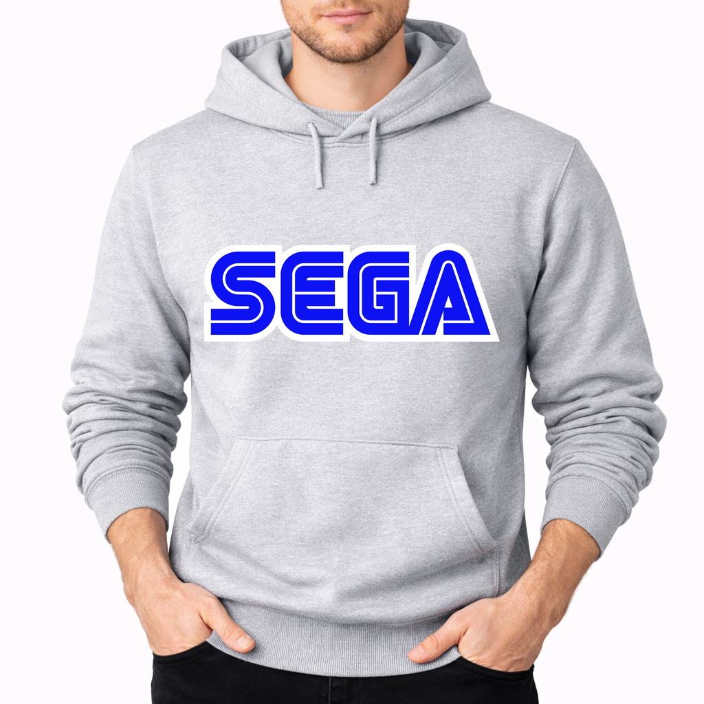 Men's SEGA Pullover Hoodie - Gray