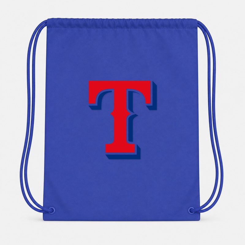 Texas Rangers Drawstring Bag - Blue