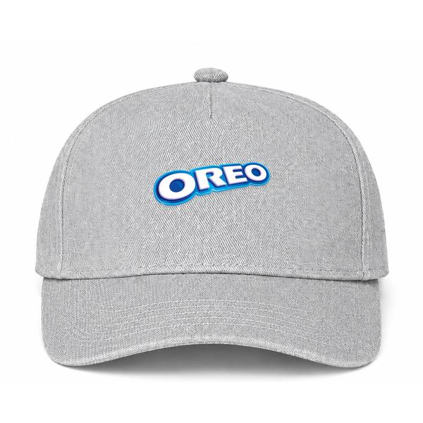 Oreo Logo Gray Dad Baseball Cap Hat