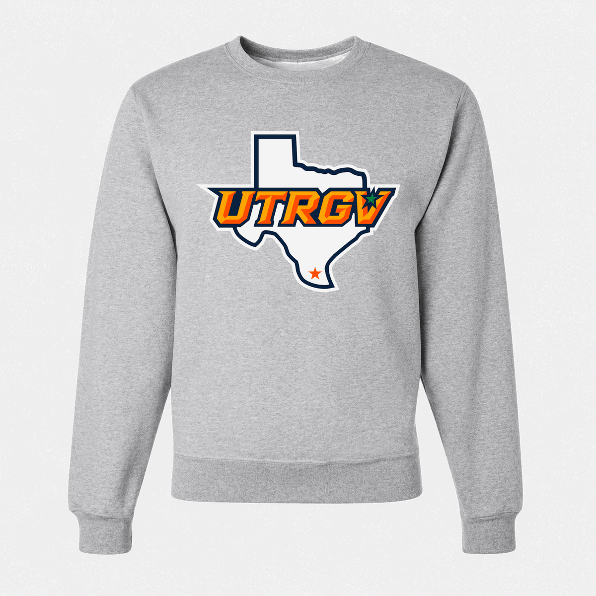 Men's UTRGV Vaqueros Crewneck Sweatshirt - Gray