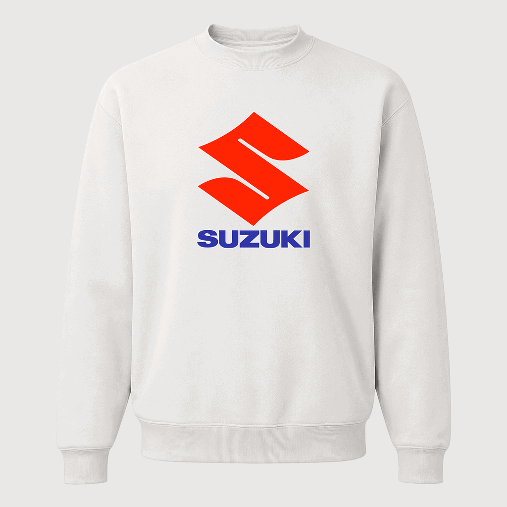 Men's Suzuki Crewneck Sweatshirt - White