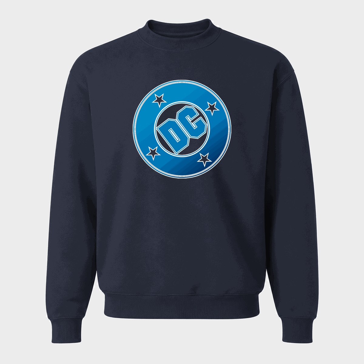 Men's DC Comics Crewneck Sweatshirt - Navy