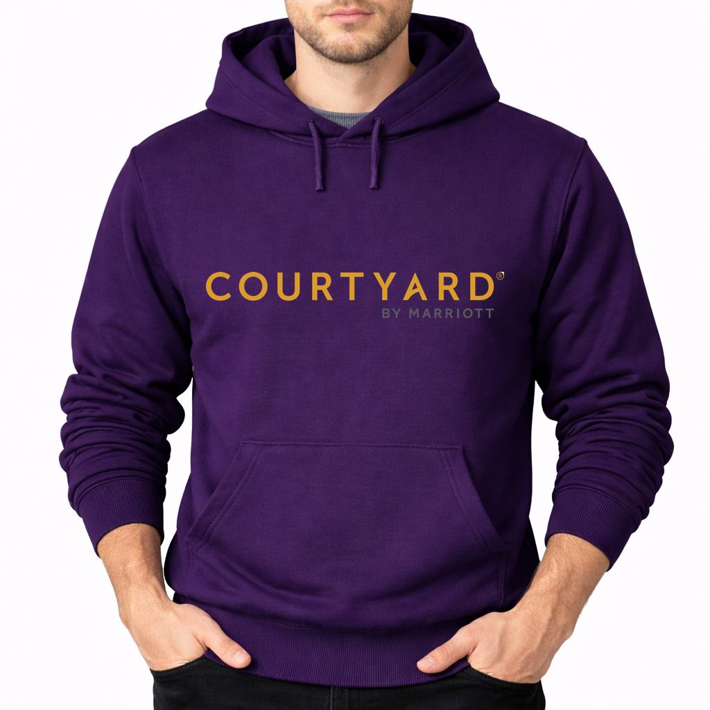 Men's Courtyard Pullover Hoodie - Purple
