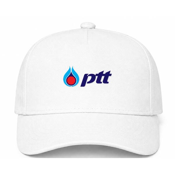 PTT Logo White Dad Baseball Cap Hat