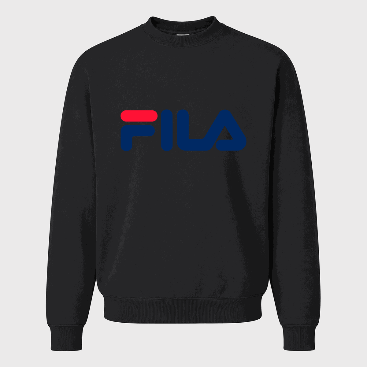 Men's Fila Crewneck Sweatshirt - Black