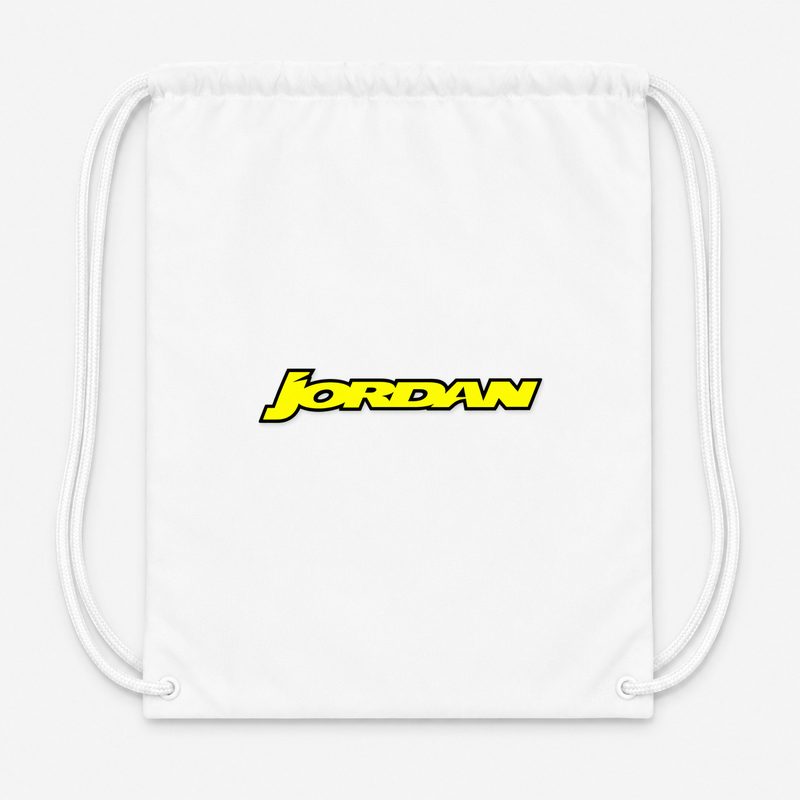 Jordan Grand Prix Drawstring Bag - White