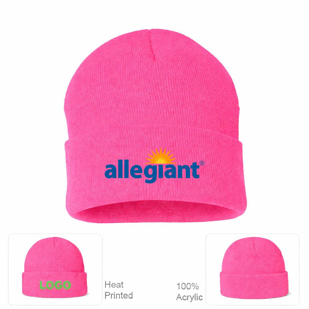 Allegiant Air Beanie Hat - Pink