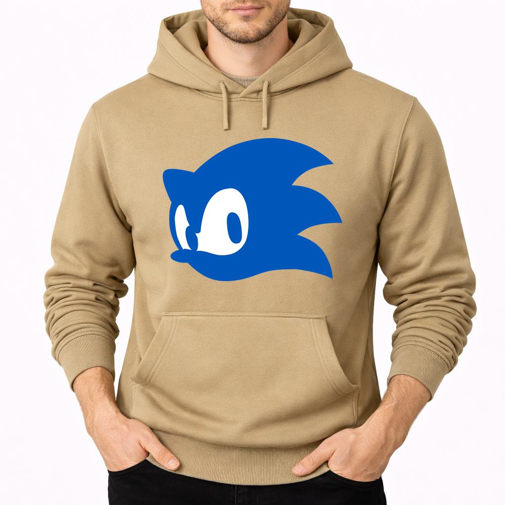 Men's Sonic Pullover Hoodie - Tan