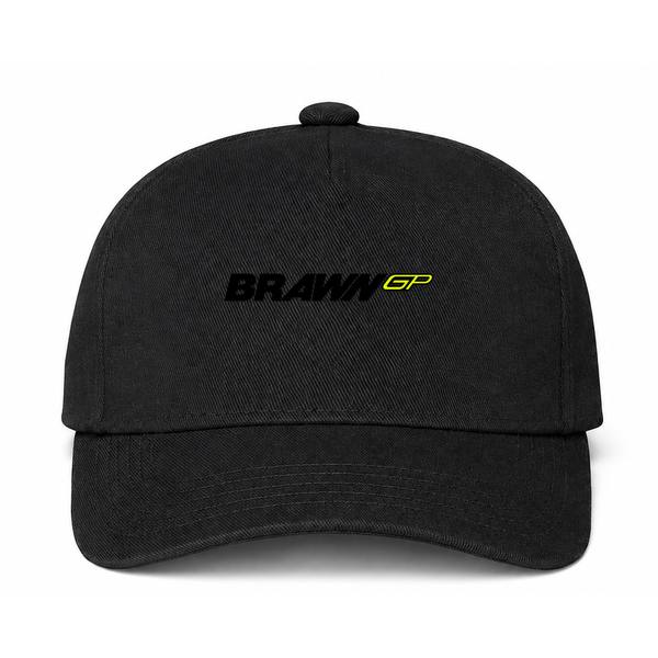 Brawn GP Black Dad Baseball Cap Hat