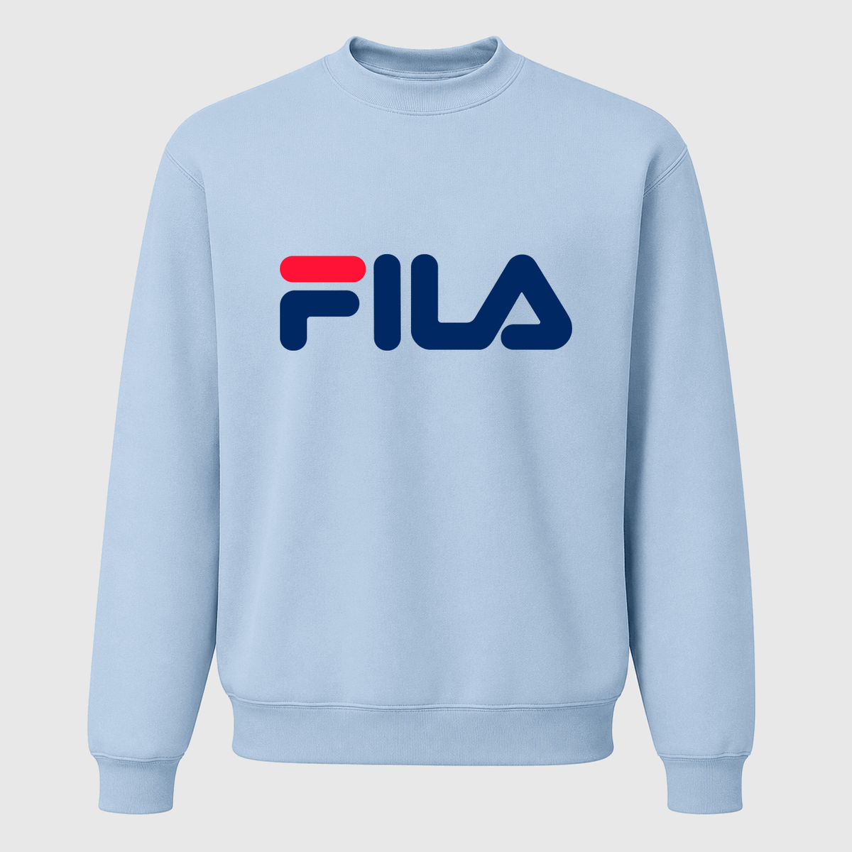 Men's Fila Crewneck Sweatshirt - Sky Blue