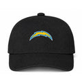 Los Angeles Chargers NFL Logo Black Dad Baseball Cap Hat
