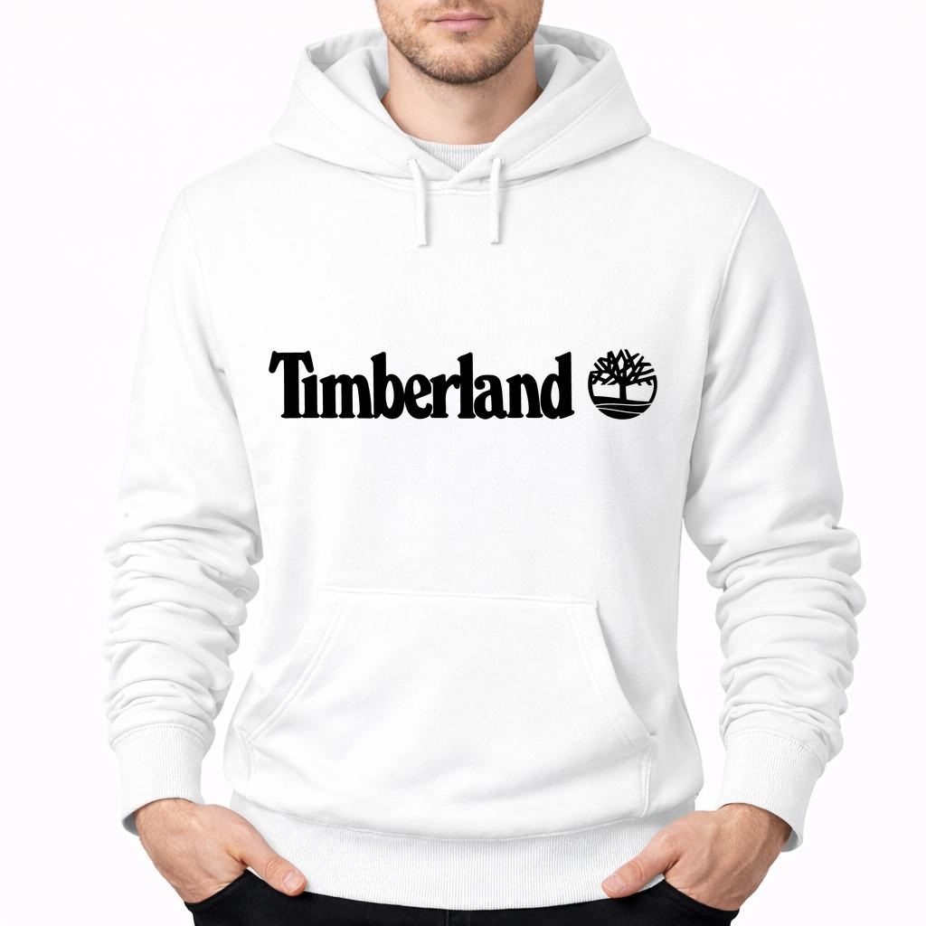 Men's Timberland Pullover Hoodie - White