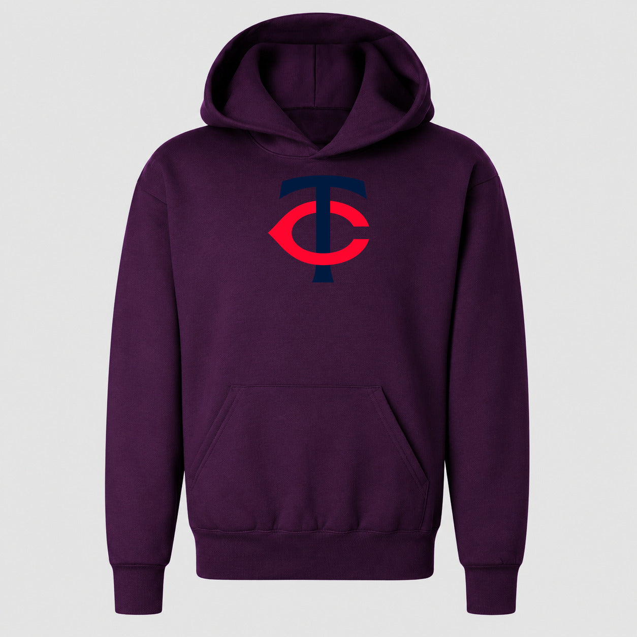 Youth Minnesota Twins Pullover Hoodie - Purple
