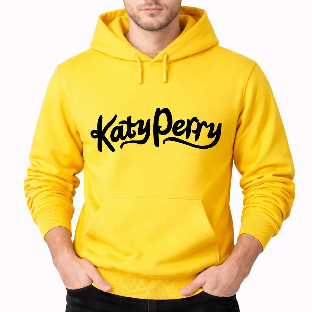 Men's Katy Perry Pullover Hoodie - Yellow