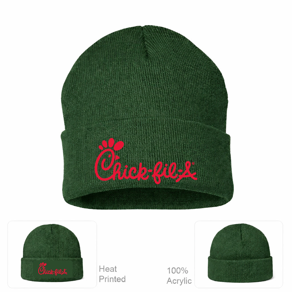 Chick-fil-A Beanie Hat - Forest Green
