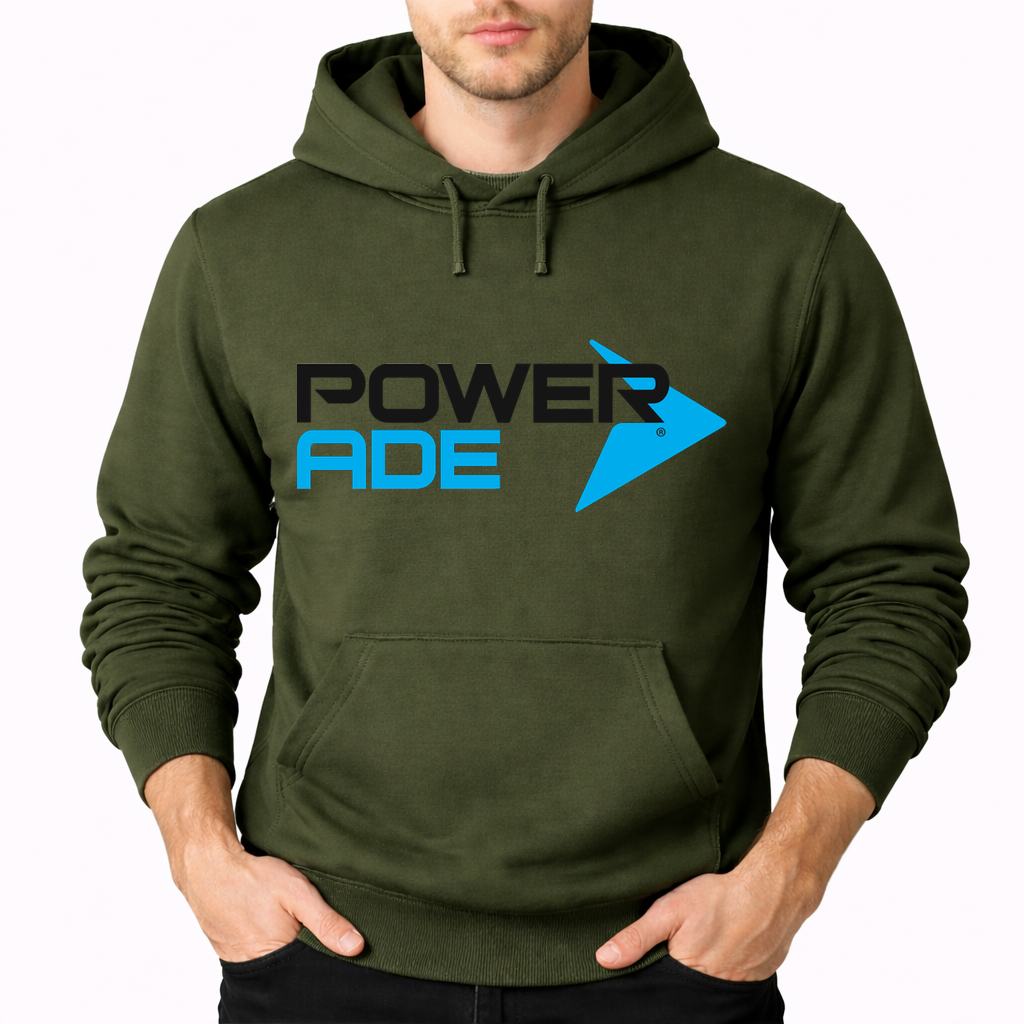 Men's Powerade Pullover Hoodie - Army Green