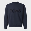 Men's TOMS Crewneck Sweatshirt - Navy