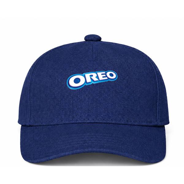 Oreo Logo Navy Dad Baseball Cap Hat