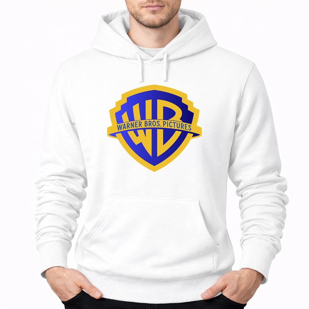 Men's Warner Bros Pullover Hoodie - White