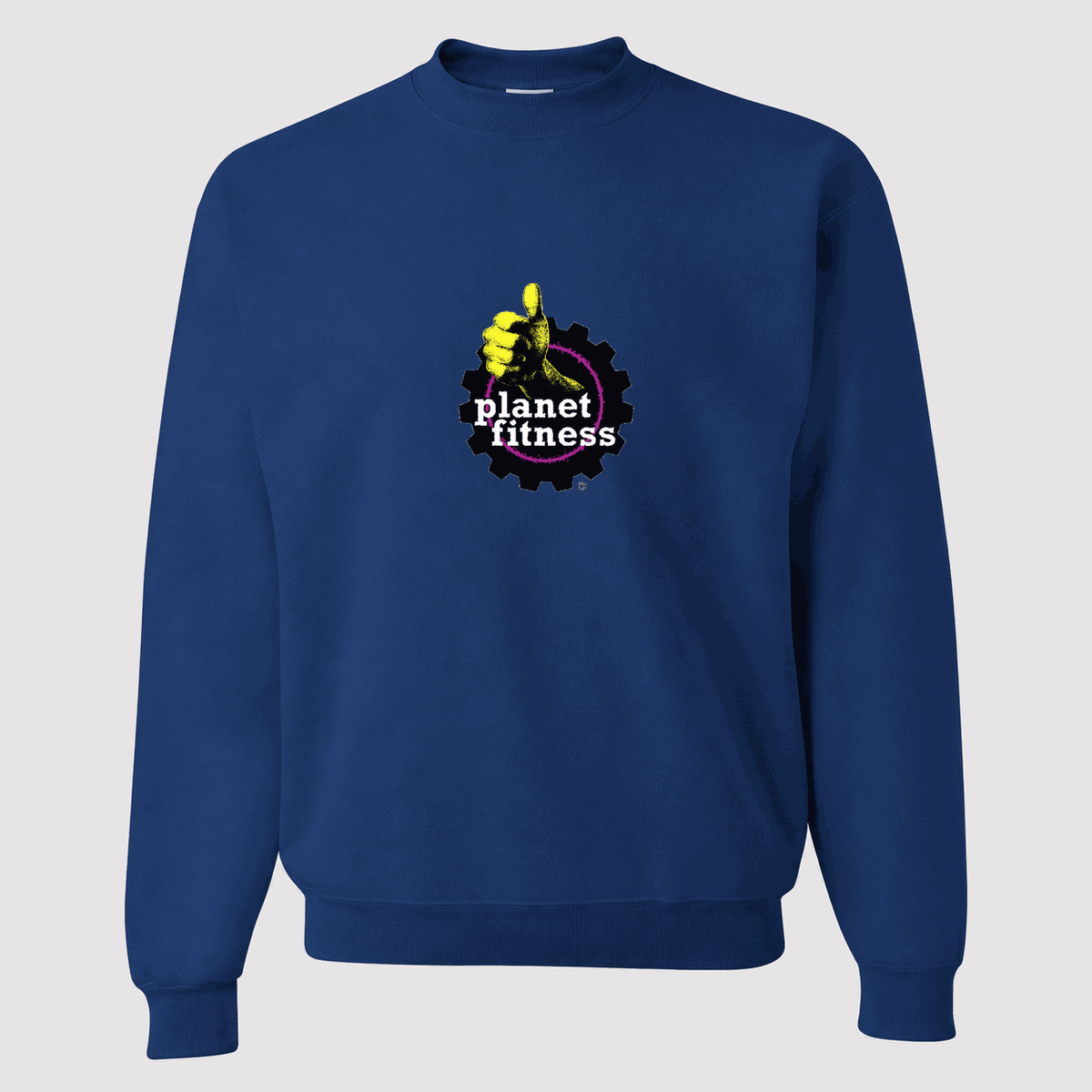 Men's Planet Fitness Crewneck Sweatshirt - Blue
