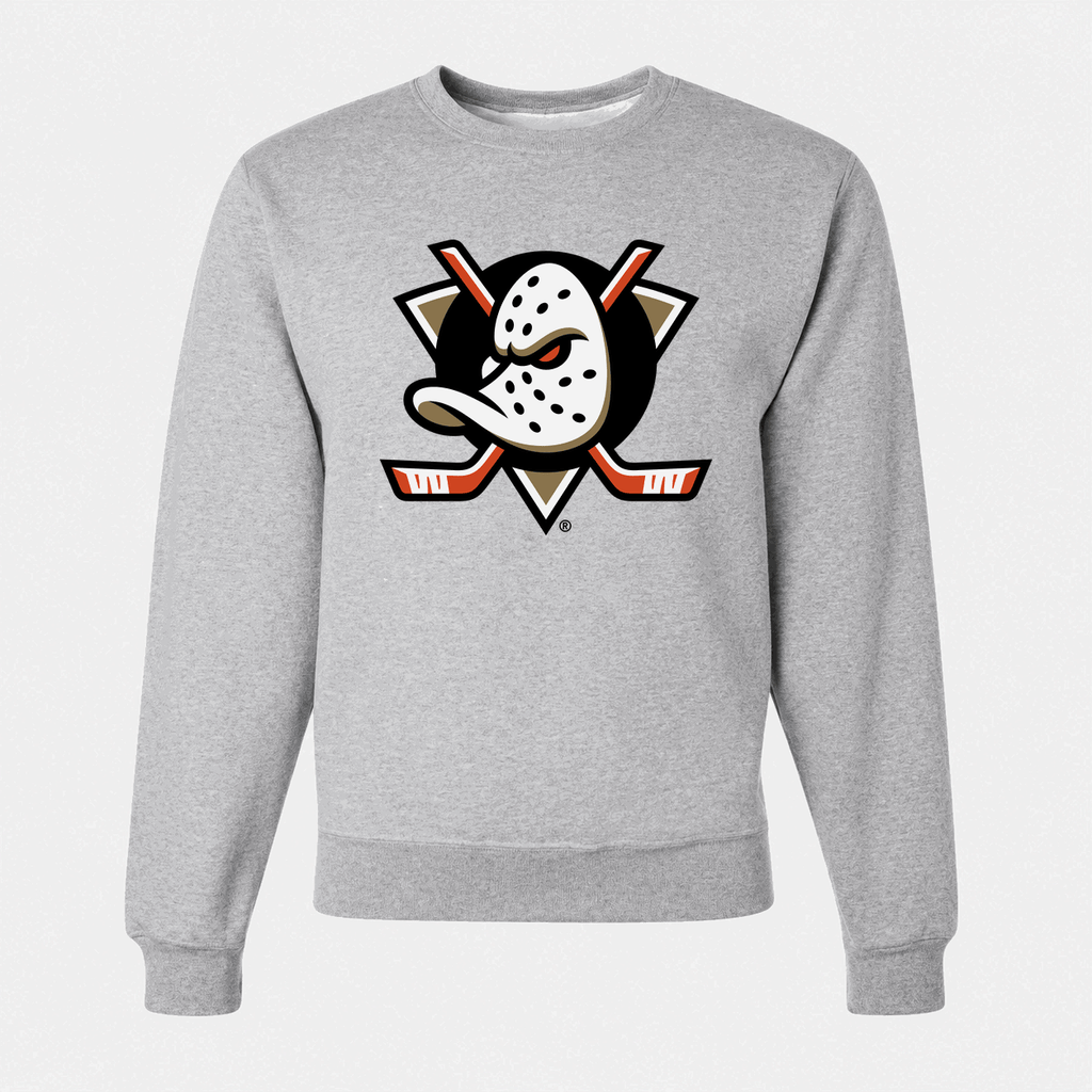 Men's Anaheim Ducks Crewneck Sweatshirt - Gray
