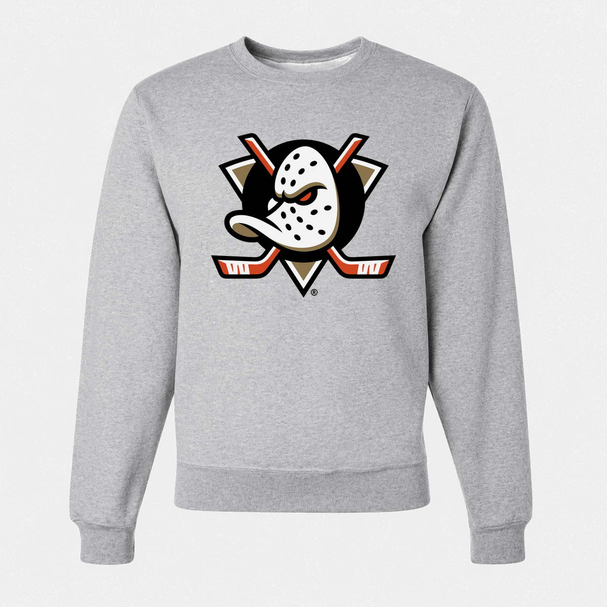 Men's Anaheim Ducks Crewneck Sweatshirt - Gray