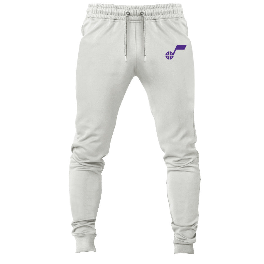 Utah Jazz joggers sweatpants - White