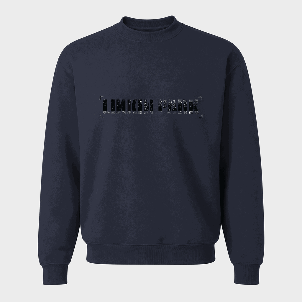 Men's Linkin Park Crewneck Sweatshirt - Navy