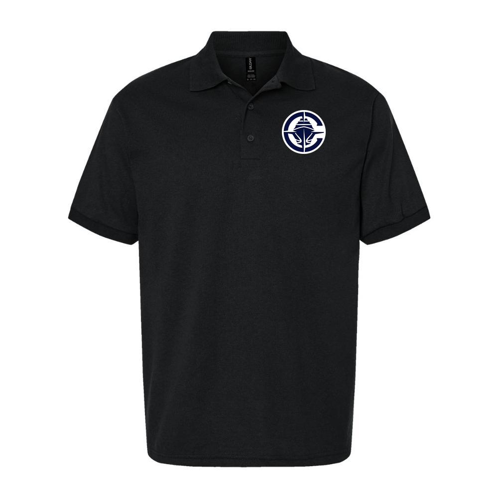 Men's Los Angeles Clippers Dry Blend Polo - Black