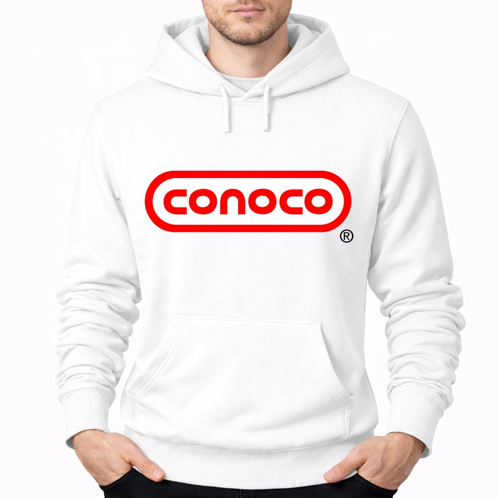 Men's Conoco Pullover Hoodie - White