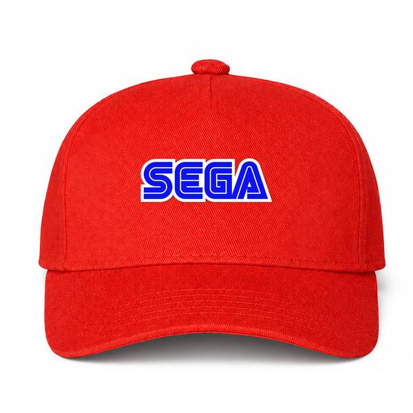 SEGA Logo Red Dad Baseball Cap Hat