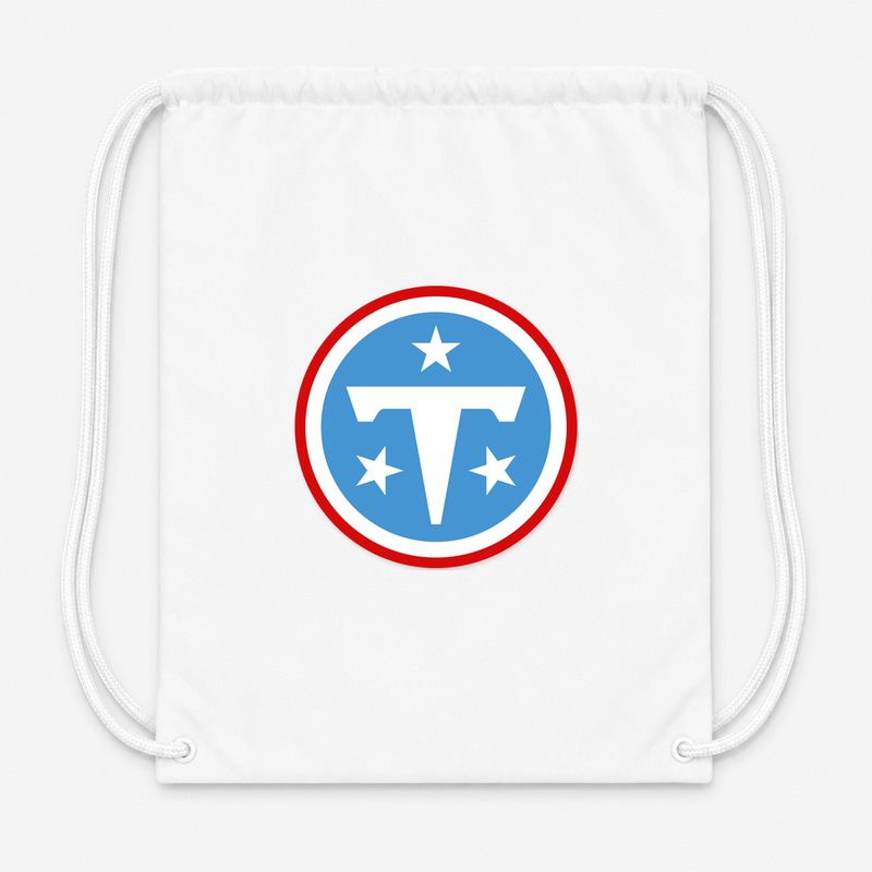 Tennessee Titans Drawstring Bag - White