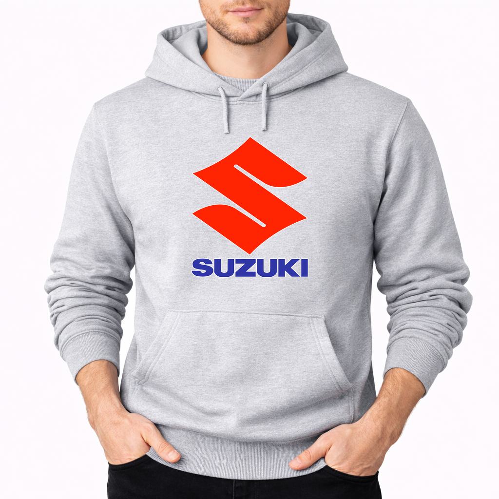 Men's Suzuki Pullover Hoodie - Gray