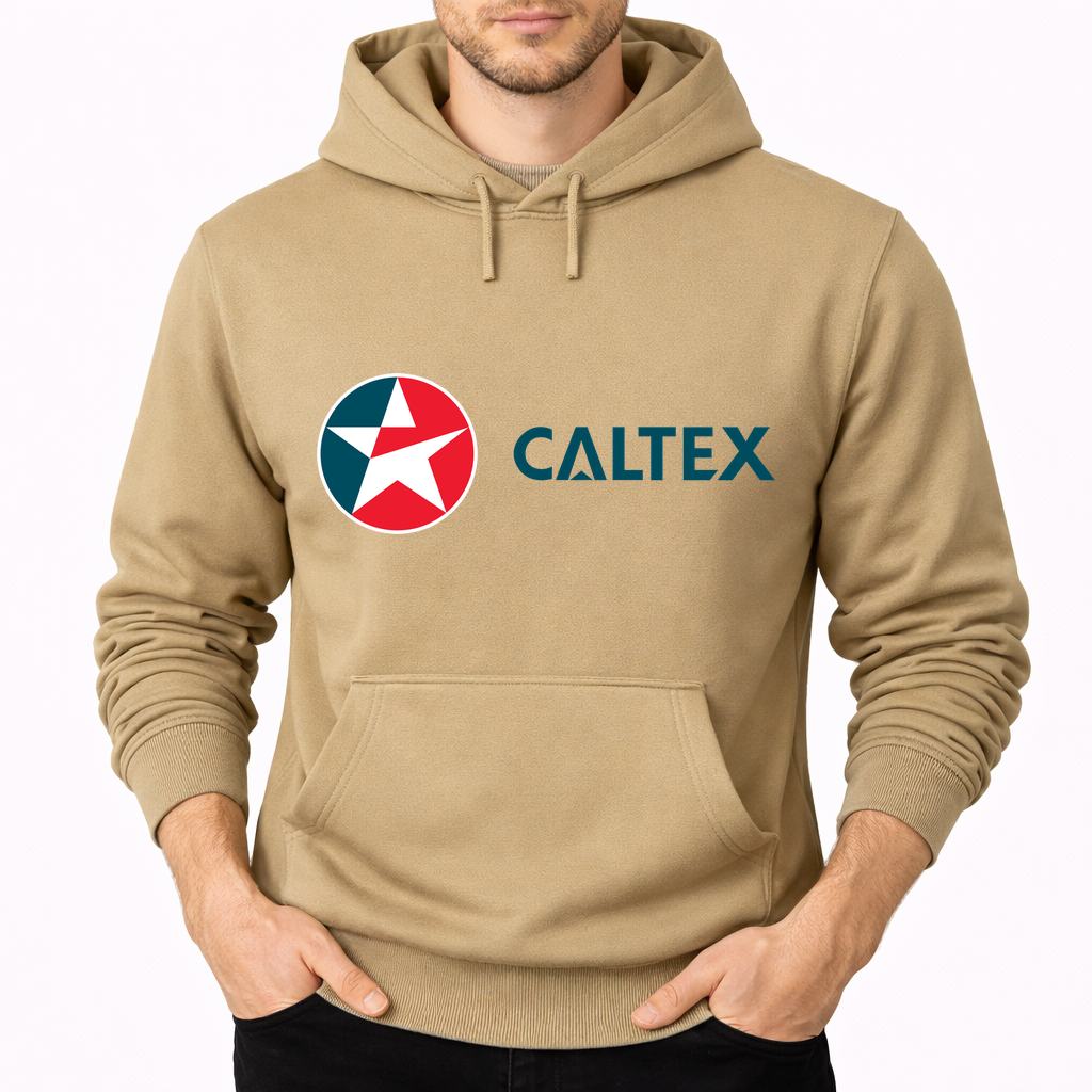 Men's Caltex Pullover Hoodie - Tan
