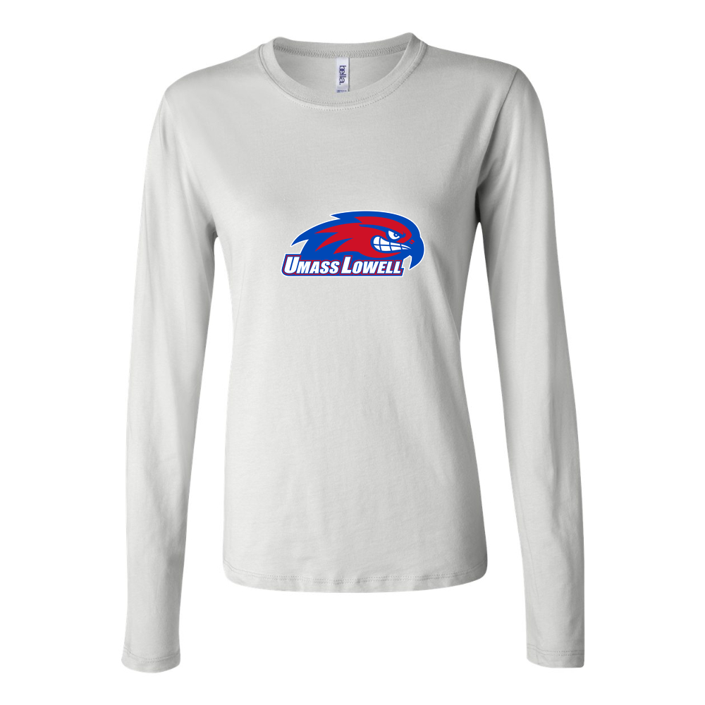 Women's UMass Lowell River Hawks Long Sleeve T-Shirt - White