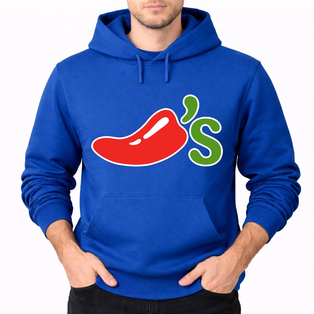 Men's Chili's Pullover Hoodie - Blue