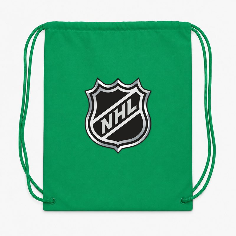 NHL Shield Drawstring Bag - Green