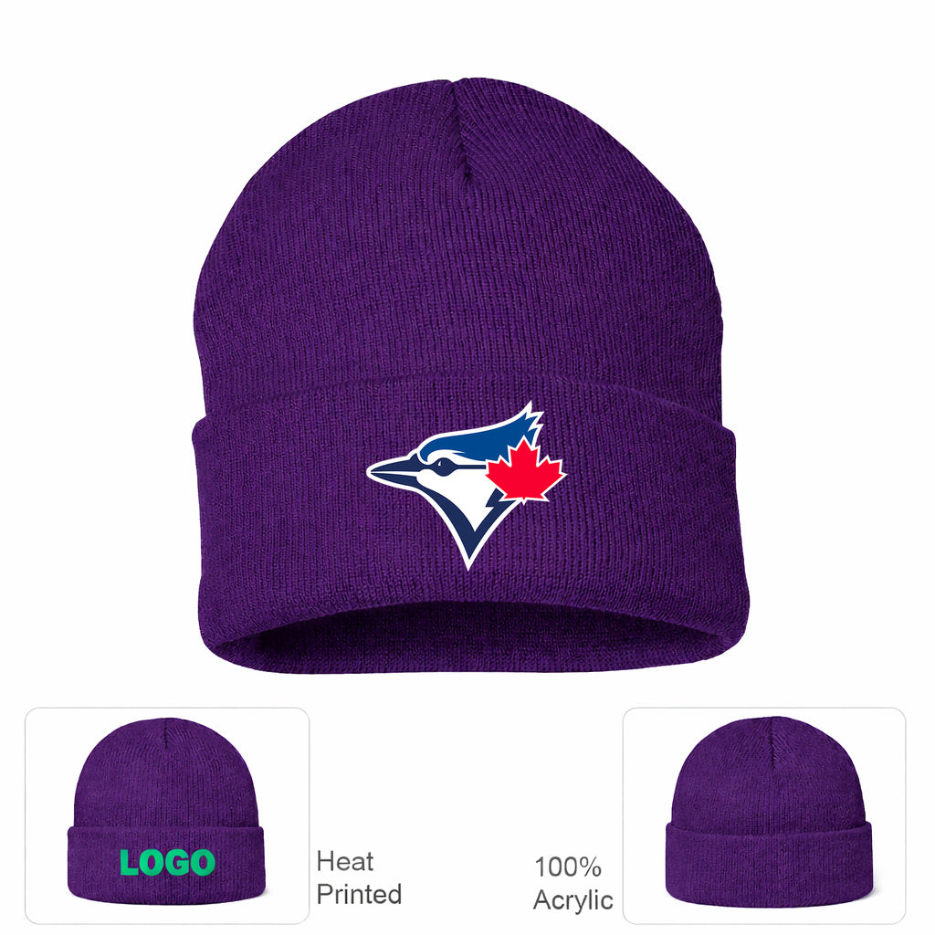 MLB Toronto Blue Jays Beanie Hat - Purple
