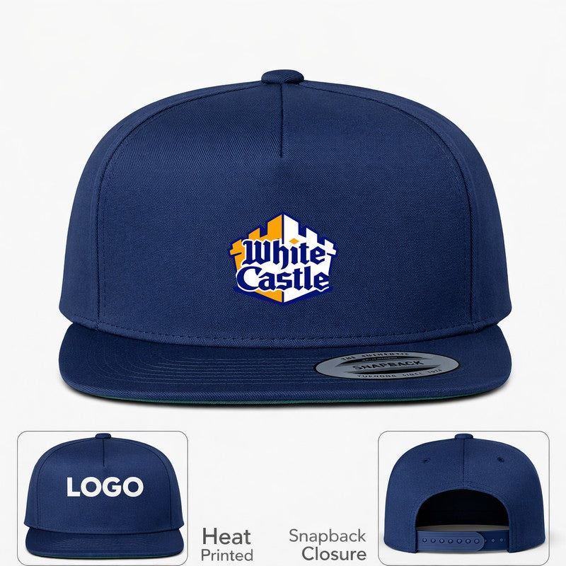 White Castle Snapback Hat