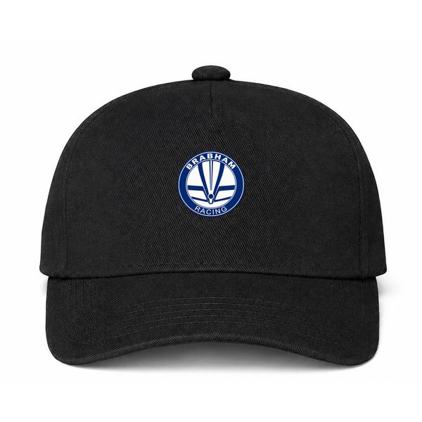 Brabham Racing Black Dad Baseball Cap Hat