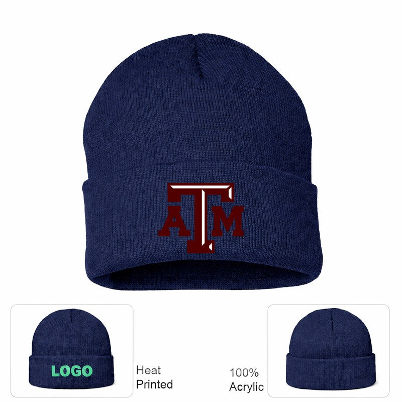 Texas A&M University Navy Beanie Hat