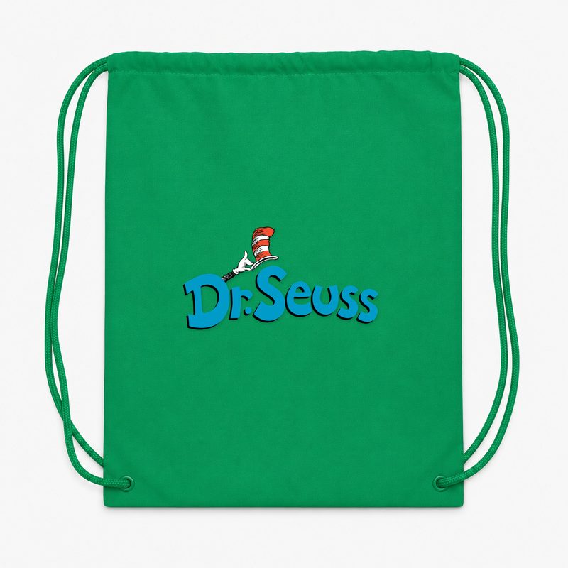 Dr. Seuss Drawstring Bag - Green