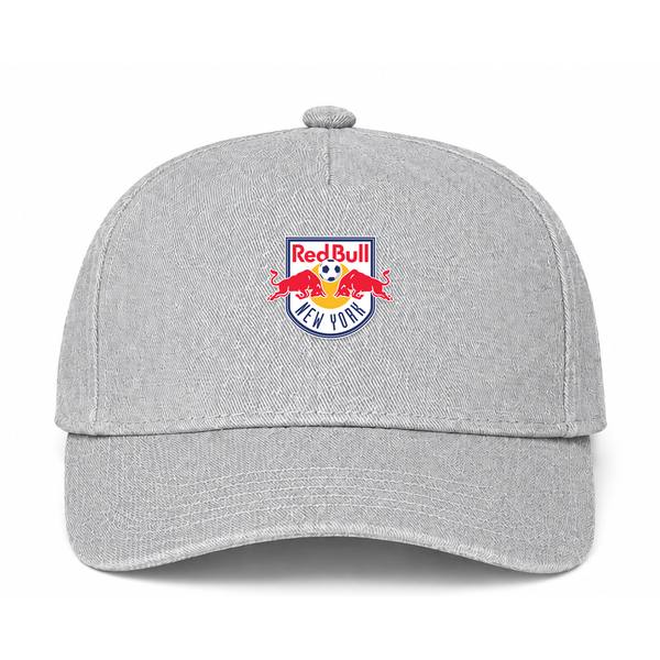 New York Red Bulls Gray Dad Baseball Cap Hat
