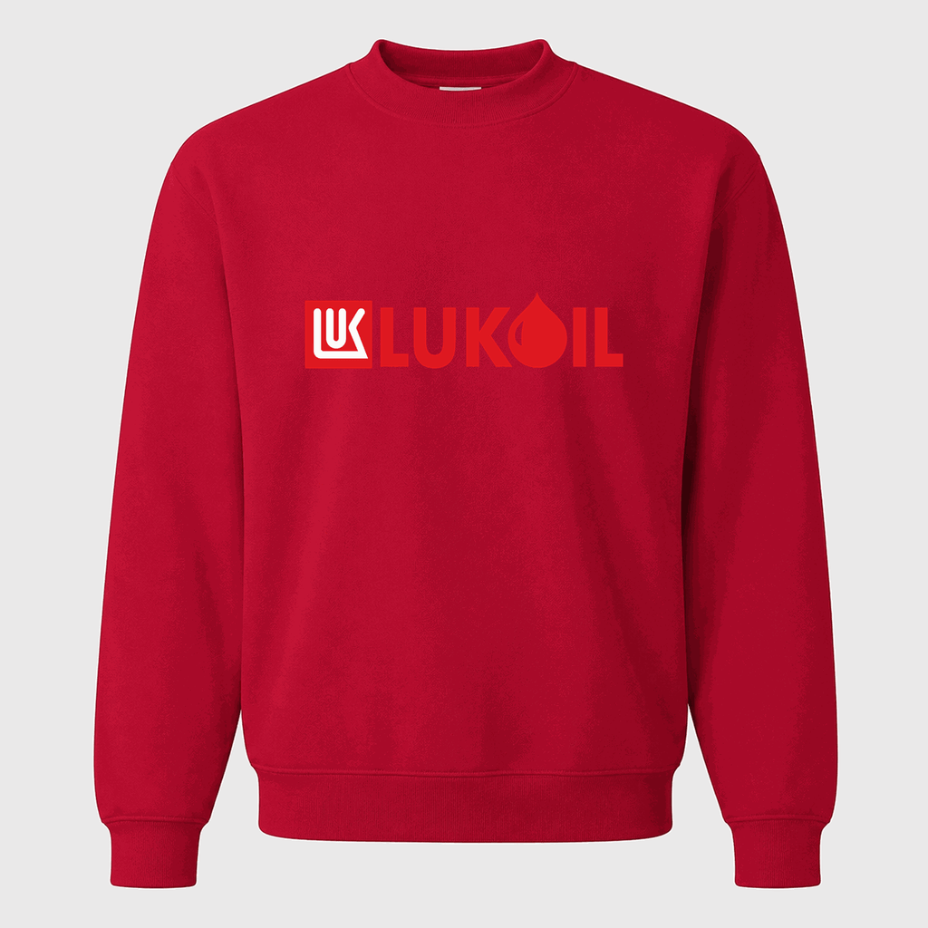 Men's Lukoil Crewneck Sweatshirt - Red