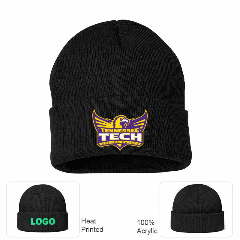 Tennessee Tech Golden Eagles Black Beanie Hat